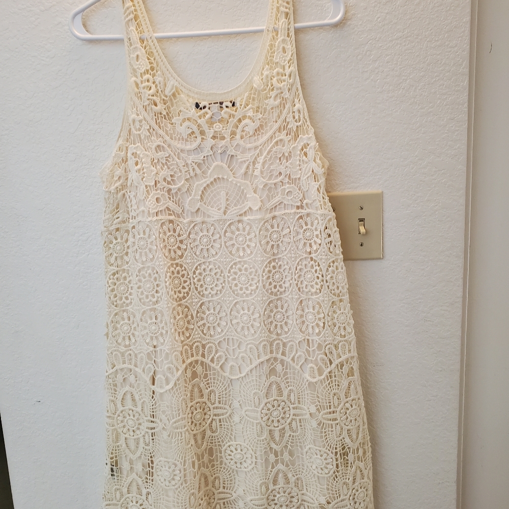 LAUREN CONRAD crochet dress